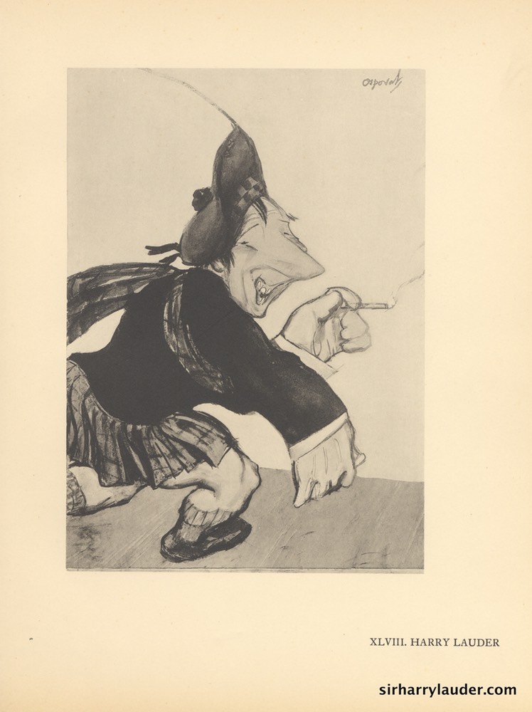 Caricature By Henry Ospovat Undated