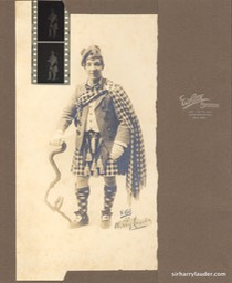 Character Photo With Negative 9.75x5.5 In Folder White NY-4 Undated 