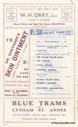Combined Programme Souvenir Blackpool Sept 21 19?? -3