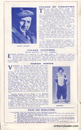 Combined Programme Souvenir Blackpool Sept 21 19?? -2