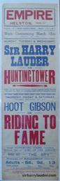 Empire Theatre Helston Huntingtower March 1929?