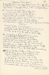 Handwritten Verse Soosie MacLean Undated
