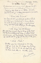 Handwritten Verse The Harry Lauder Christmas & New Years Series Postcards -2 Signed Undated
