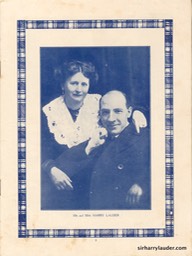 Harry Lauder Souvenir Sydney 1914 -04