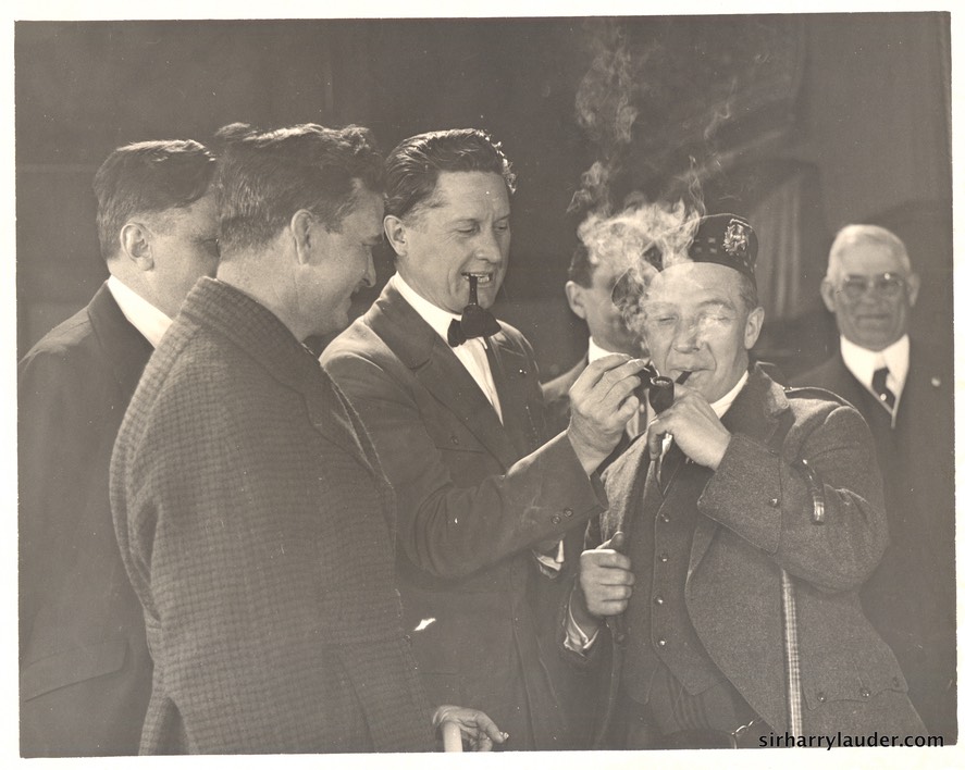Harry Lauder Thomas Ince Fred Niblo Undated** 