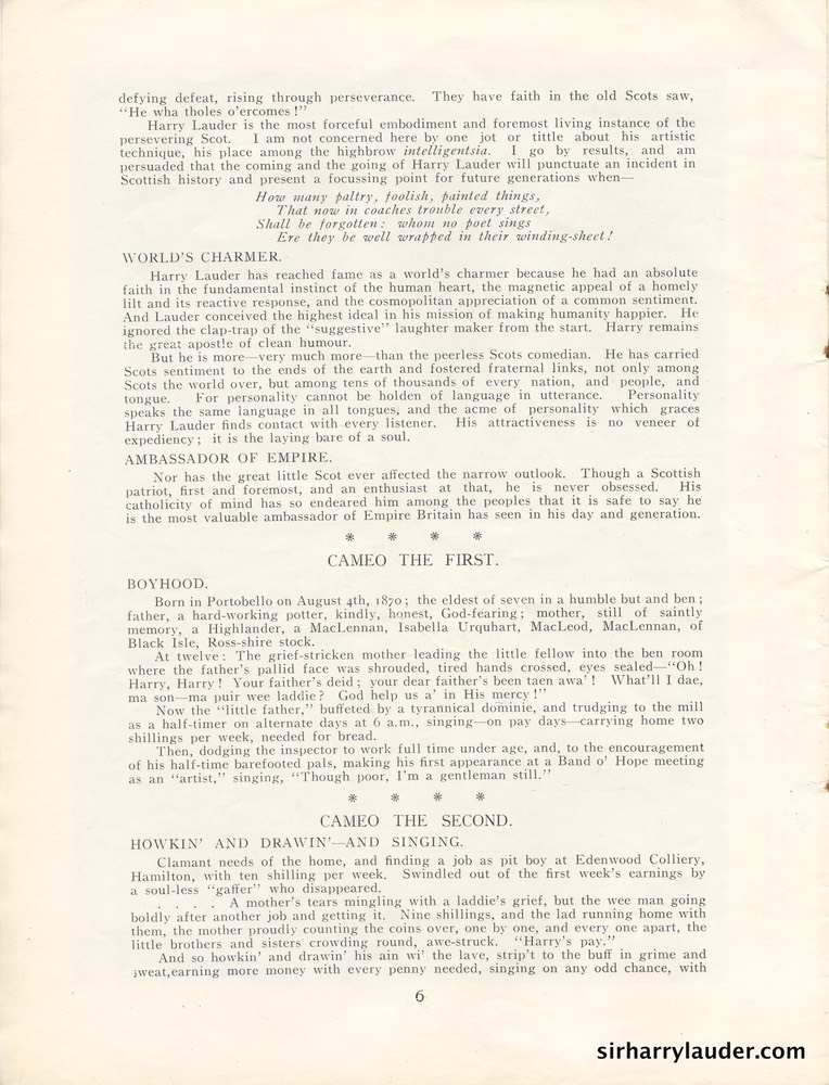 Highland Gathering Isle Of Man Programme Jul 18 1932 -3