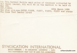 Lauder Ha' Strathaven Sale 1966 -3 Reverse