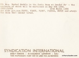 Lauder Ha' Strathaven Sale 1966 -5 Reverse