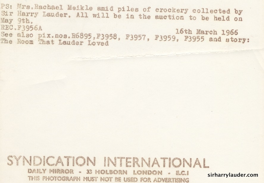Lauder Ha' Strathaven Sale 1966 -3 Reverse