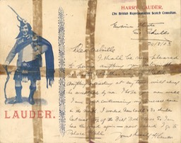 Letter Handwriten To Alex Melville - Dated Aug 24 1903