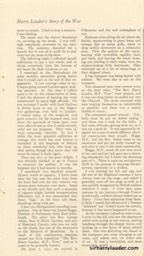 Magazine Article Hearsts Harry Lauders Story Of The War -3