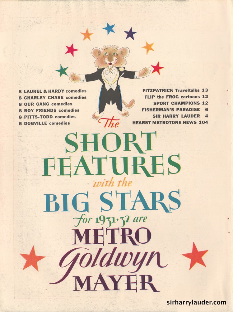 MGM Stars In Short Subjects 1931 32 -5