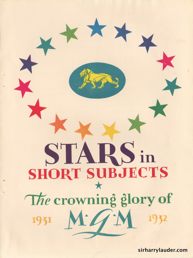 MGM Stars In Short Subjects 1931 32 -1