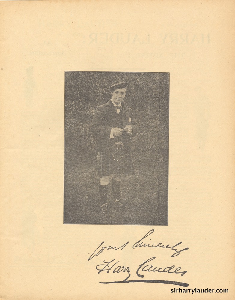 Music Booklet Francis & Days 2nd Album Of Harry Lauders Popular Songs Cover Red London -2