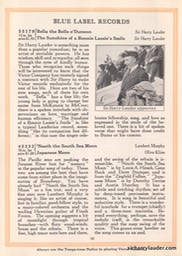New Victor Records Booklet Article & Photo Jan 1923