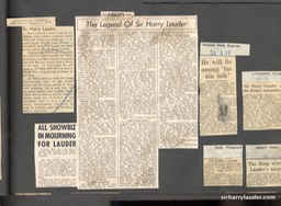 Obituary Book From Betty Lauder Hamilton Sample Variety 1950