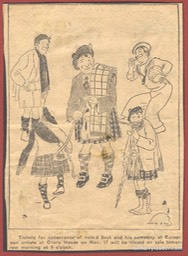 Opera House San Bernandino Calif Unknown Newspaper Caricature Nov 17 1923?