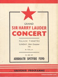 Palace Theatre Arbroath Grand Concert Programme Booklet Oct 20 1940 -01