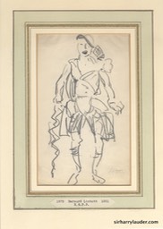 Pencil Sketch By Barnard Lintott Frames Undated