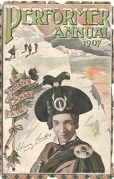 Performer Annual Magazine Cover 1907