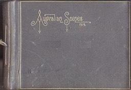 Photo Album Australian Scenes Presented To Sir Harry By The Prime Minister Of Australia Cover 1919