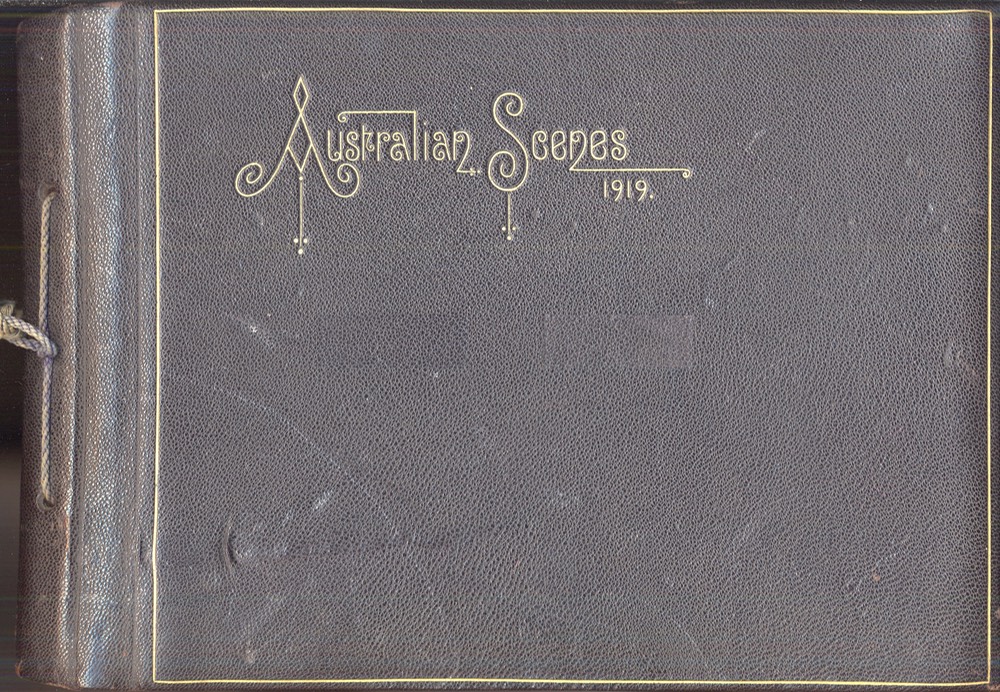 Photo Album Australian Scenes Presented To Sir Harry By The Prime Minister Of Australia Cover 1919