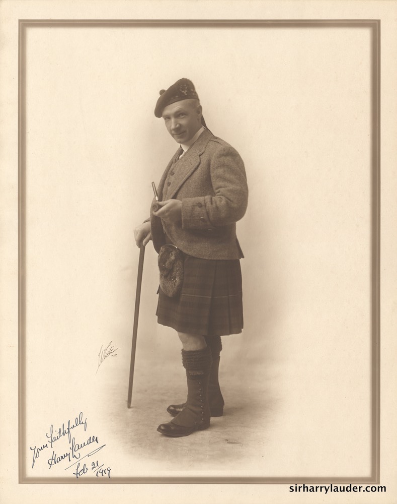 Photo Inscribed & Signed Dated Feb 21 1919