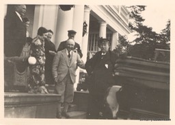 Photo Sir Harry & Sir Thomas Lipton Greta Lauder Mary Vallance R James Vallance Left   Undated
