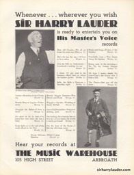 Picture House Arbroath Sir Harry Lauder's Jubilee Program Booklet Aug 24 1932 -5