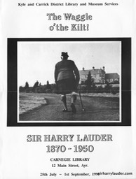 Poster Carnegie Library Ayr 1990