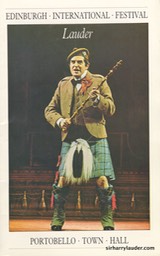 Programme For Jimmy Logan Show Lauder Portobello 1986 -1