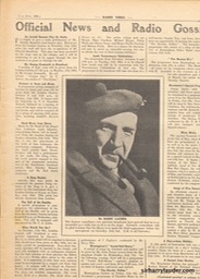 Radio Times Article By Sir Harry Dated Jun 25 1926 -3