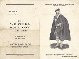Regal Cinema Grand Variety Concert Bi-Fold Sep 3 1944 
