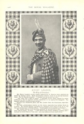 Royal Magazine Article Photo King Of Comedians - Undated