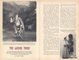 Scots Magazine Aritcle The Lauder Touch July 1970 -1