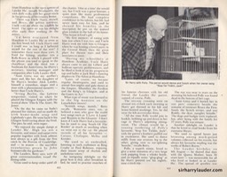 Scots Magazine Article Living With Lauder By Gordon Irving Signed By G Irving & Betty Lauder Hamilton Dated Dec 1994 -2