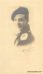 Sepia Publicity Photo Facimile Autograph Undated