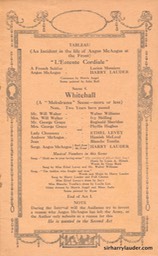 Shaftesbury Theatre London Three Cheers Programme Booklet No 3 1916-17 -08