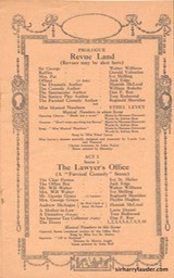 Shaftesbury Theatre London Three Cheers Programme Booklet No 3 1916-17 -06