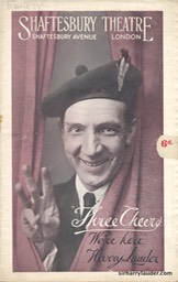 Shaftesbury Theatre London Three Cheers Programme Booklet No 2 1916-17 -1