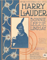 Sheet Music Bonnie Leezie Lindsay TB Harms & Francis Day & Hunter NY 1919