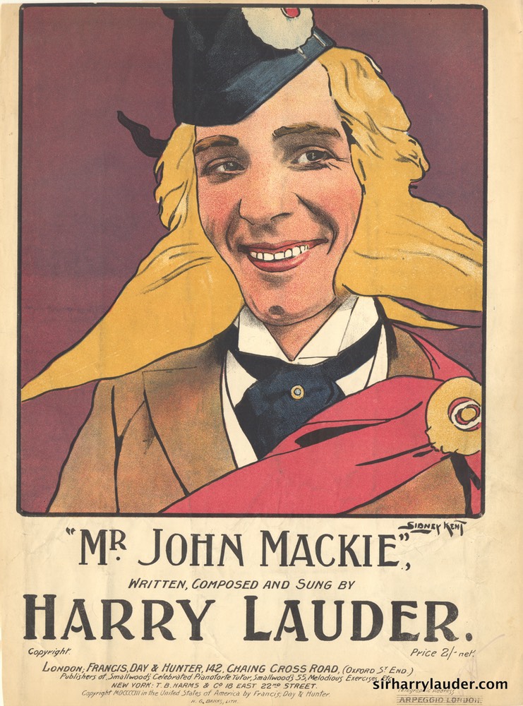 Sheet Music Cover Only Francis Day & Hunter London 1903