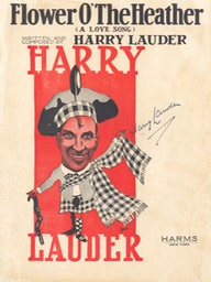 Sheet Music Flower Of Ther Heather Signed Harms NY Undated