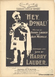 Sheet Music Hey Donal Francis Day & Hunter London** 1903