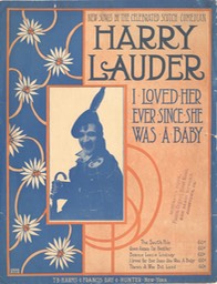 Sheet Music Ive Loved Her Ever Since She Was A Baby TB Harms & Francis Day & Hunter NY 1919**