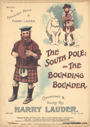 Sheet Music The Bounding Bounder Francis Day & Hunter London** 1909