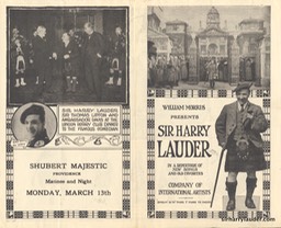 Shubert Majestic Providence RI Programme Bi-Fold March 13 1922?