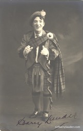 Signed Character Photo No Date