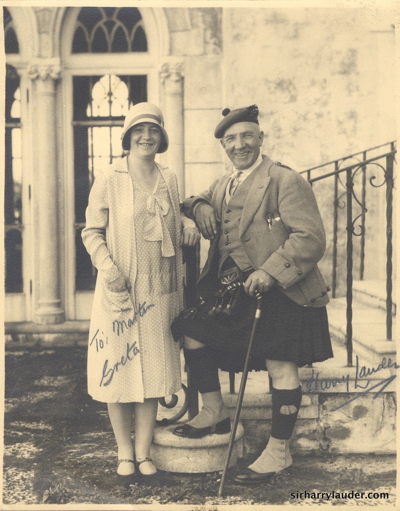 Sir Harry & Greta Inscribed By Both in Pencil Undated