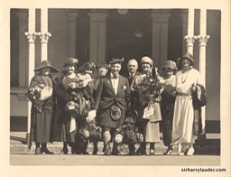 Sir Harry & Lady Lauder Group Photo Brisbane Undated 2